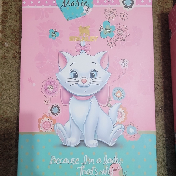 Light Pink "Marie" 40oz Stanley Tumbler - Picture 2 of 3